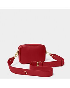 Katie Loxton Lily Crossbody Bag - Garnet Red